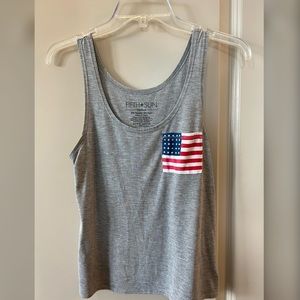 American Flag Tank Top
